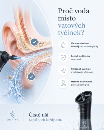 Auriva Flow™ - Moderní péče o uši